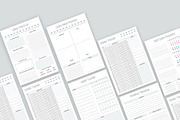Ultimate Planner Bundle Pack, a Stationery Template by Design Zone (Thumbnail 4 of 7)