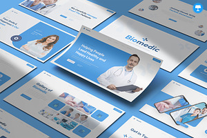 Medical Health Keynote, a Presentation Template by Pixslides