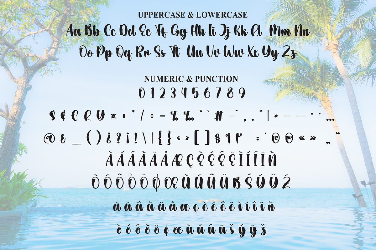 Hello Paradise | Script Font, a Handwritten Font by Scratchones (Photo 7 of 8)