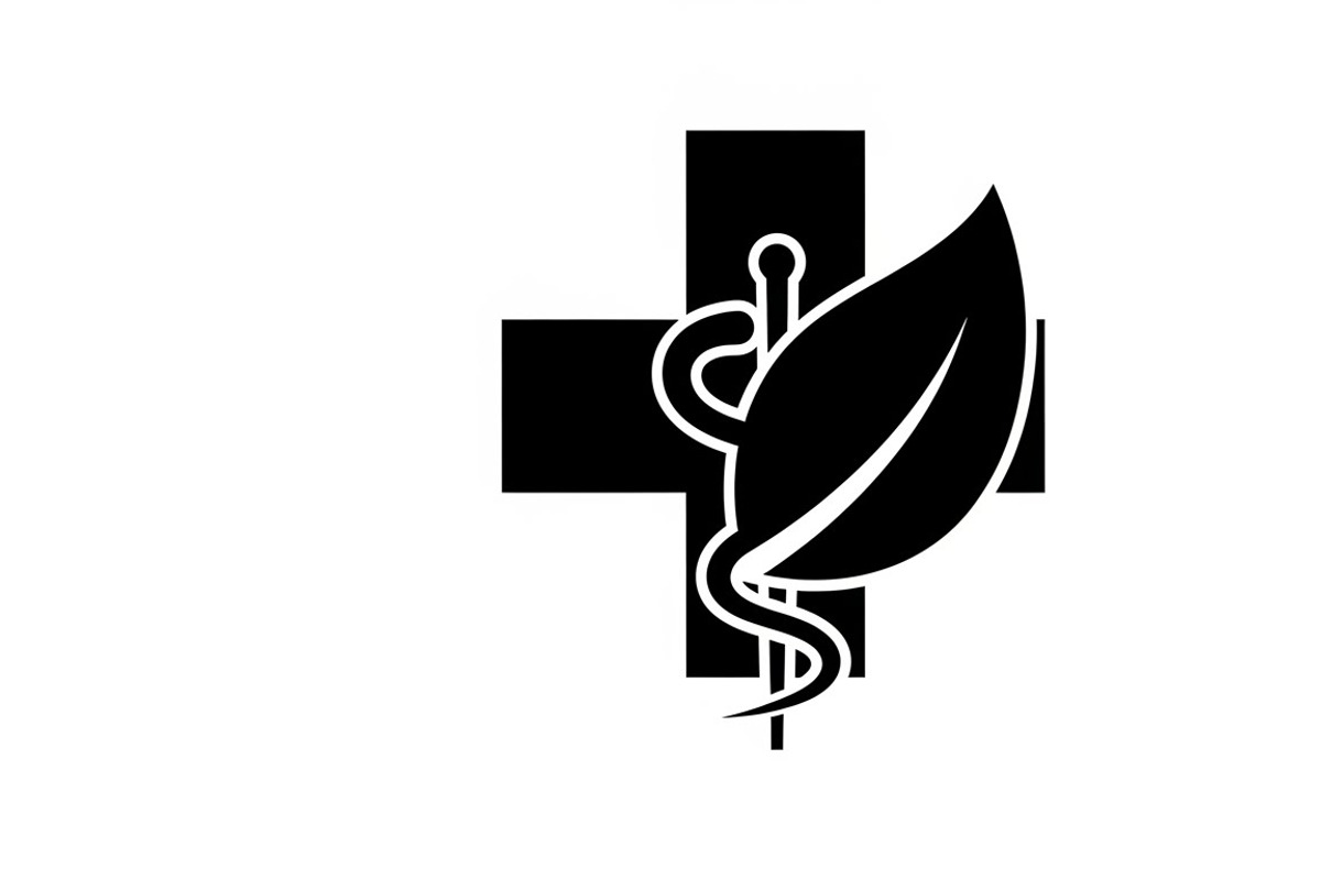 Professional medical cross with logo, an Illustration by Amazin_art (Photo 14 of 21)