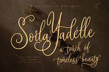Soila Yadelle Elegant Curves Script