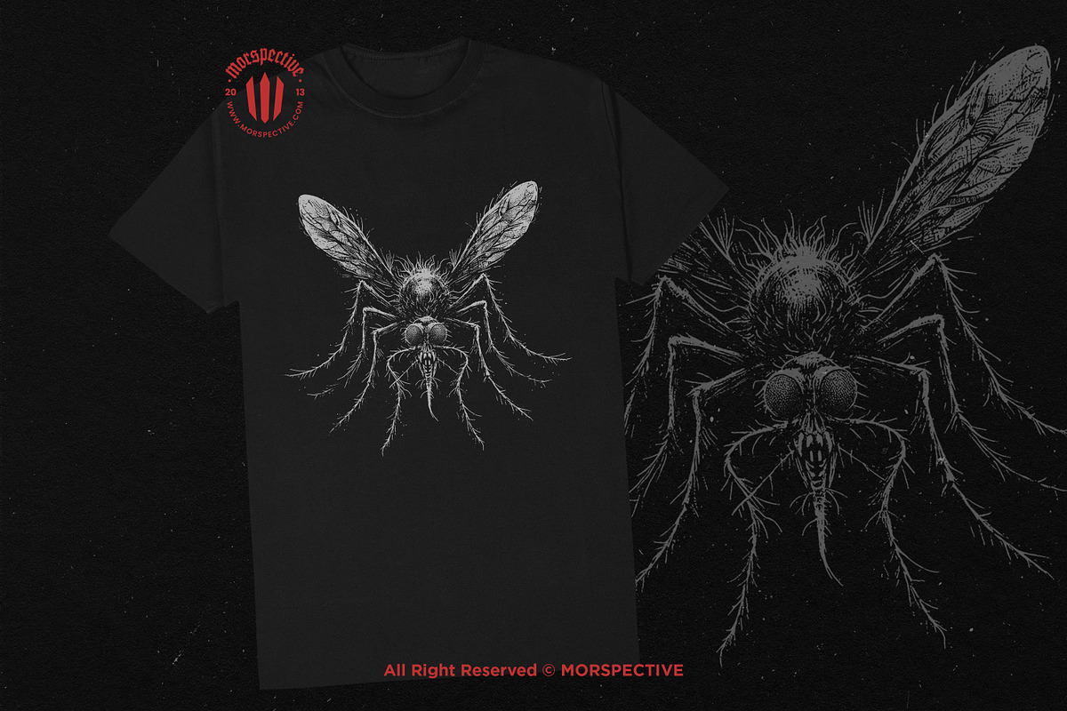 10 Bundle Dark Art Mosquito Insect, an Illustration by Morspective (Photo 2 of 7)