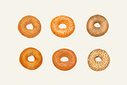 Bagel VECTOR illustrations, an Object Graphic by Natalka Dmitrova art (Thumbnail 12 of 16)