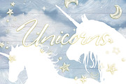 Unicorns - set 2., an Illustration by Gluiki (Thumbnail 1 of 9)