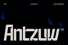 Antzuw | Display Sans Serif