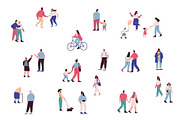 Vector Crowd People bundle, a Person Illustration by Vector_Art (Thumbnail 6 of 11)