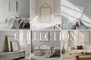 Minimalist Mockup Bundle Collection