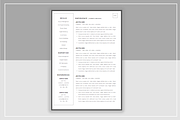 Mike W Resume and Cover Template, a Resume Template by ResumeStudio (Thumbnail 4 of 6)
