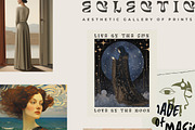 Modern Boho Eclectic Prints, a Background Graphic by Laras Wonderland (Thumbnail 4 of 9)