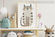 watercolor farm animal clipart set, an Animal Illustration by Pink Studio Art (Thumbnail 13 of 13)