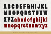 Overush - Distressed Bad Print Sans, a Sans Serif Font by Typia Nesia (Thumbnail 13 of 14)