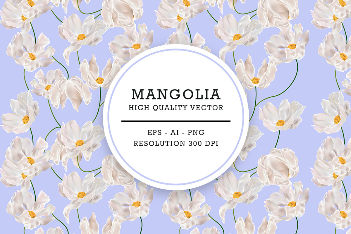 Handmade Magnolia Patterns, a Pattern Graphic by Design Unique (Photo 1 of 11)