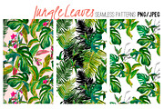 Jungle Leaves. Watercolor Set, a Pattern Graphic by Irina Dolgikh (Thumbnail 4 of 8)