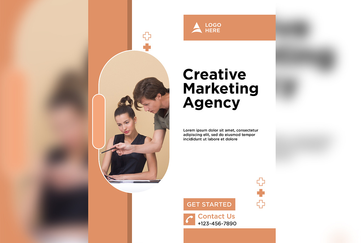 Social Media Marketing Poster Design, a Design Template by shahsoft (Photo 2 of 2)