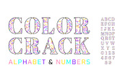 Cracked Colorful Font Set, a Graphic by Pro_Vector (Thumbnail 4 of 4)