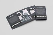 A5 Trifold Brochure Mockup, a Print Template by AKMAL STUDIO (Thumbnail 5 of 10)