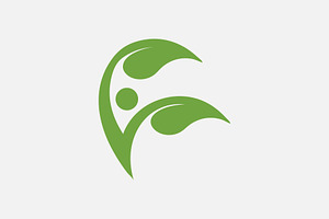 Wellness logo template