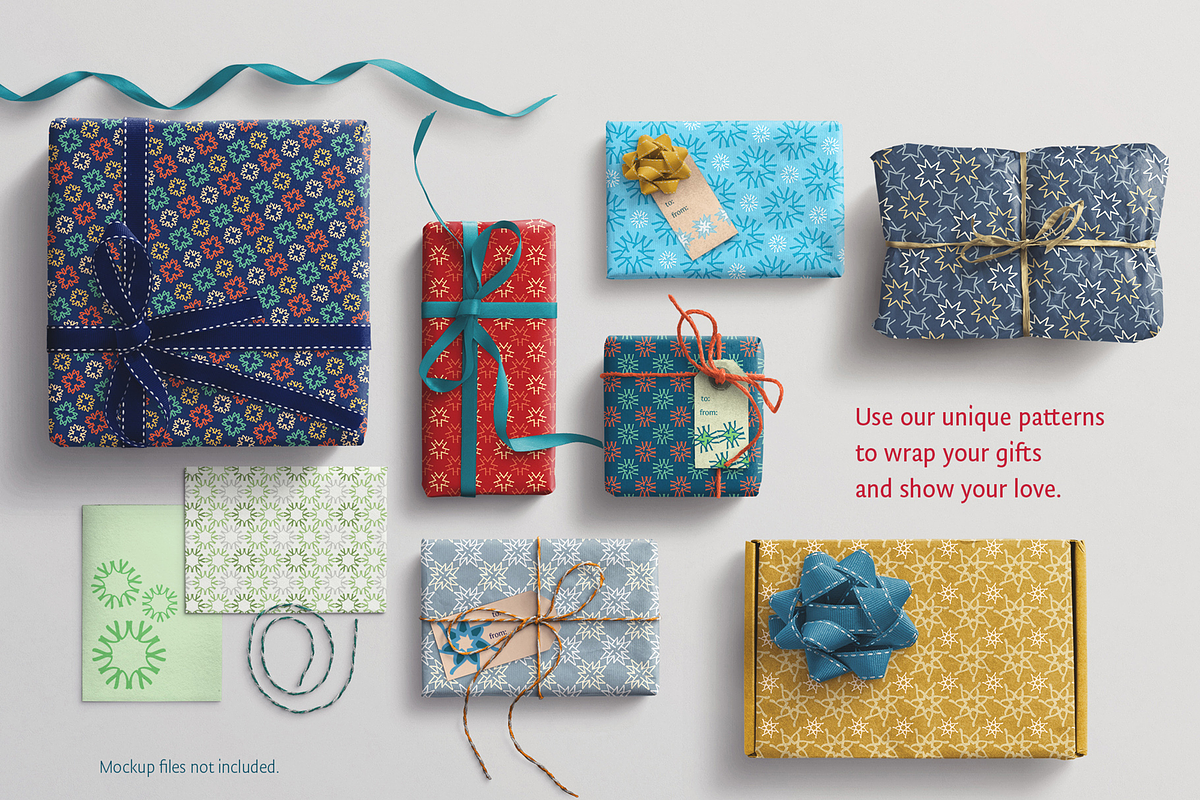 Winter Holidays | Peace Collection, a Pattern Graphic by Type Art Crafters (Photo 2 of 15)