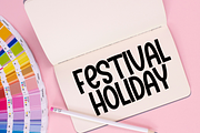 January Festival, a Sans Serif Font by FreshTypeINK (Thumbnail 7 of 8)