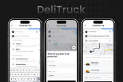 Truck Logistics App | DeliTruck, an UI Kit Template by Opus LabWorks (Thumbnail 2 of 6)