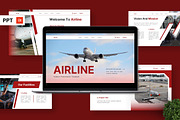 Airline - Aviation Powerpoint, a Presentation Template by Deepslide Studio (Thumbnail 1 of 6)