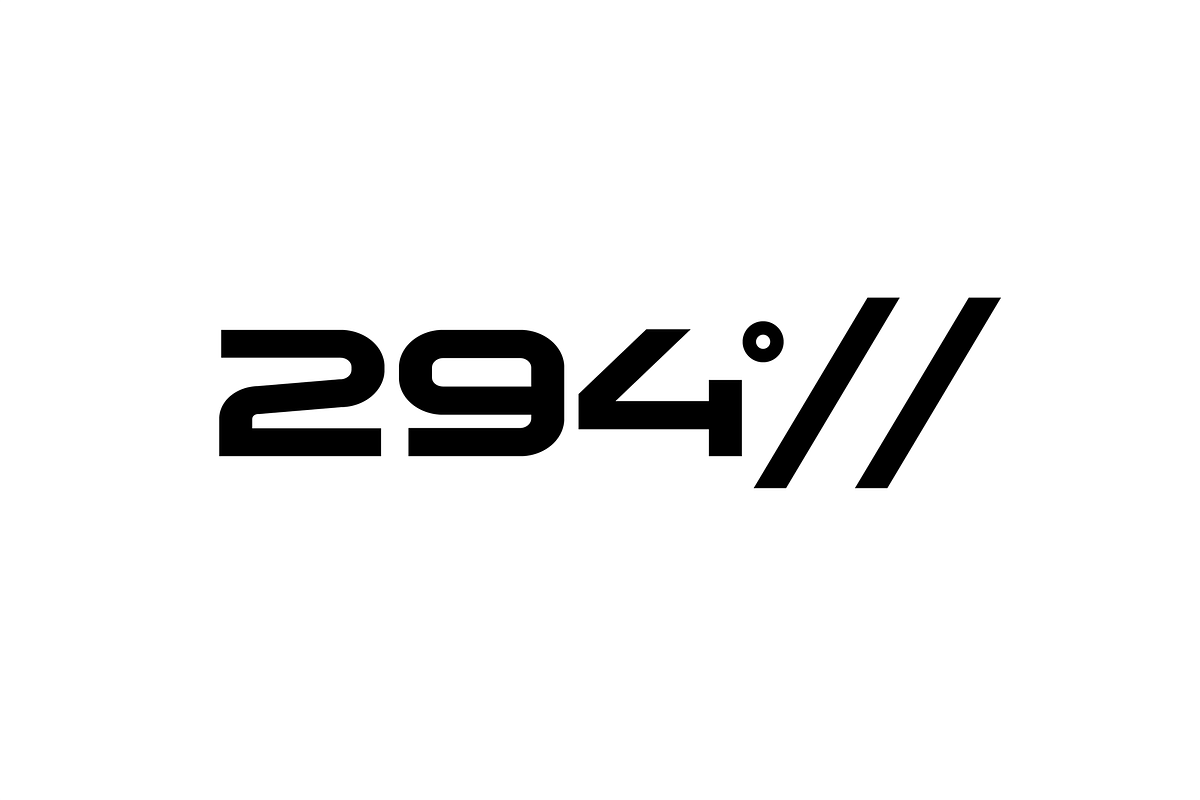 CARBON - modern minimalist font preview 7