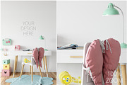 Kids Frames & Wall Mockup Bundle - 5, a Print Template by Yuri-U (Thumbnail 24 of 32)