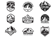 Mountain badges., an Object Graphic by CGterminal (Thumbnail 3 of 5)