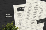 Restaurant Menu, a Brochure Template by BigWeek (Thumbnail 4 of 4)