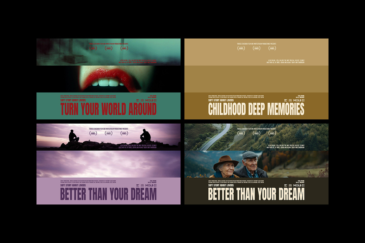 Love Movie Titles Collection, a Templates & Theme by pixelbuddha.net (Photo 12 of 14)