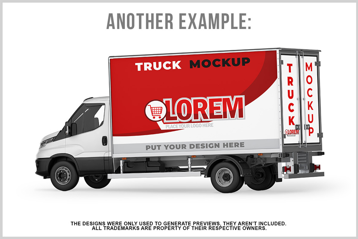 Truck Mockup PSD, an Advertising Mockup by Bruno's Shop (Photo 4 of 5)