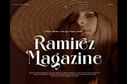 Belina Ramore Elegant Serif, a Serif Font by Perfectype (Thumbnail 3 of 9)