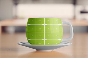 Colorful Coffee Cup Mockup