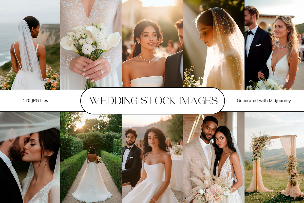 170 Wedding Stock Images, a Person Photo by OliaMuseDesign (Photo 1 of 9)