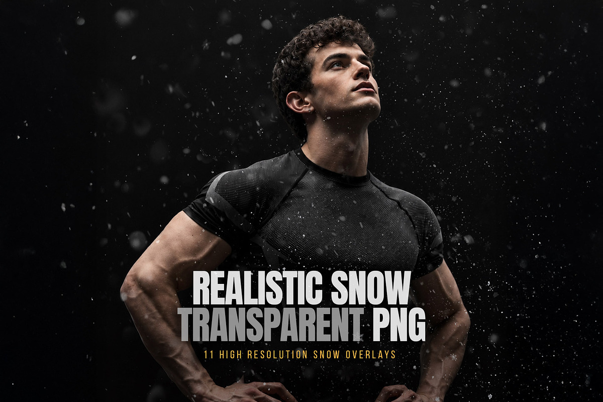 11 Transparent PNG Snow Overlays, a Layer Style Add-On by Walllow Creatives (Photo 2 of 5)