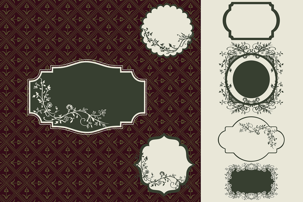 Vector Fleur de Lis & Flourishes, an Object Illustration by FleurArt (Photo 12 of 17)