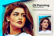 Oil Painting Photo Effect, an Action Add-On by DesignCave (Thumbnail 1 of 5)