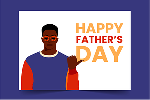 Happy Fathers Day Card