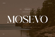 Mosevo Elegant Serif Font, a Serif Font by Perfectype (Thumbnail 1 of 6)