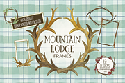 The Mountain Lodge Frames, an Illustration by KLUGE+CO (Thumbnail 1 of 3)