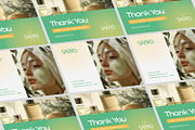 Saeron - Thank You Card, a Print Template by Fannan Studio (Thumbnail 3 of 3)