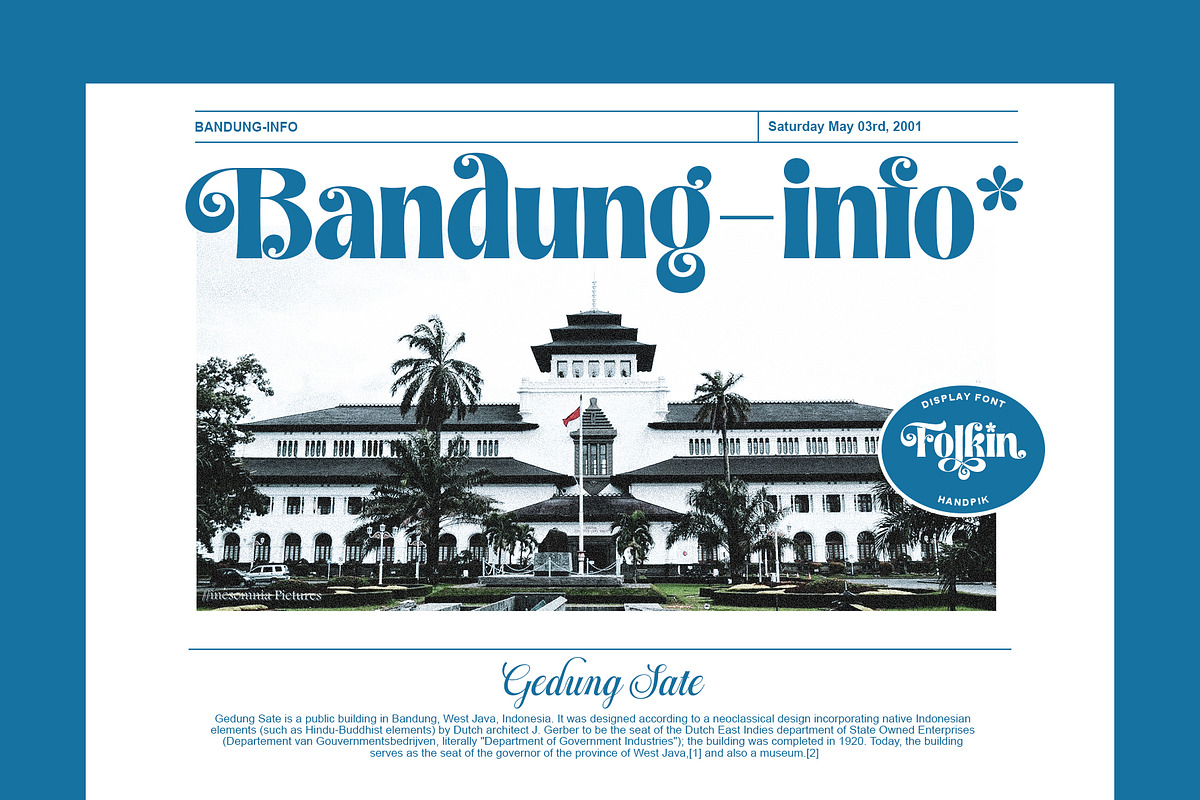 Folkin Display, a Sans Serif Font by INKSUN™ (Photo 2 of 9)