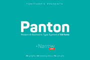 Panton font, a Sans Serif Font by Fontfabric (Thumbnail 1 of 6)