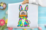 Egg Hunter Camo Easter Bunny PNG, an Illustration by designcity5 (Thumbnail 1 of 9)