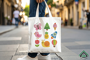 Cute Mini Embroidery Design Bundle, a Solid Icon by Craft Nest (Thumbnail 6 of 6)