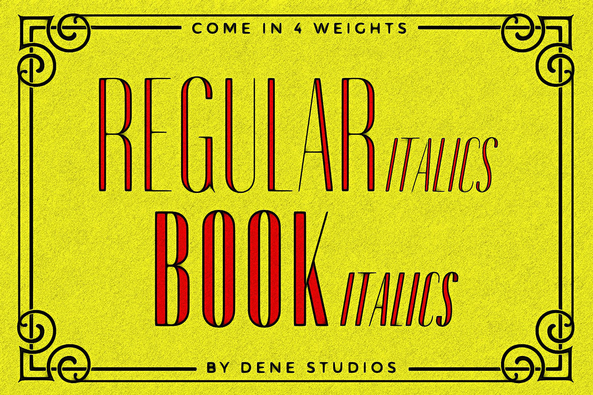 West End Limited Typeface, a Sans Serif Font by Dene Studios (Photo 2 of 7)