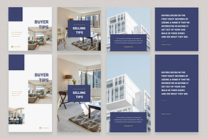 Real Estate Instagram Template Canva