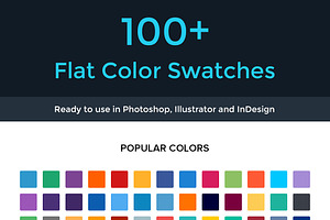 Flat Color Swatches, a Palette Add-On by Creative Stall