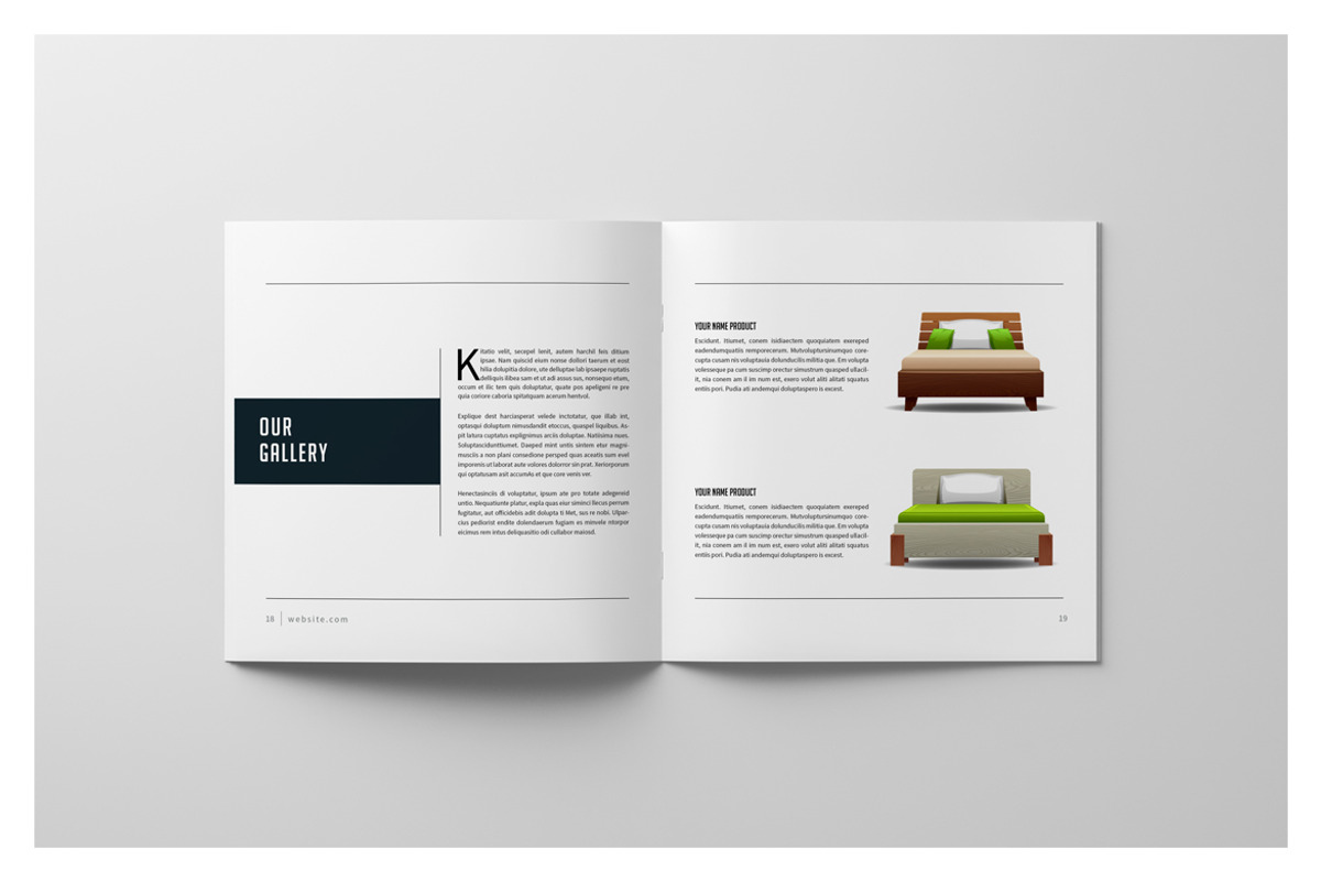 Square Brochure Catalog, a Brochure Template by adekfotografia (Photo 13 of 17)