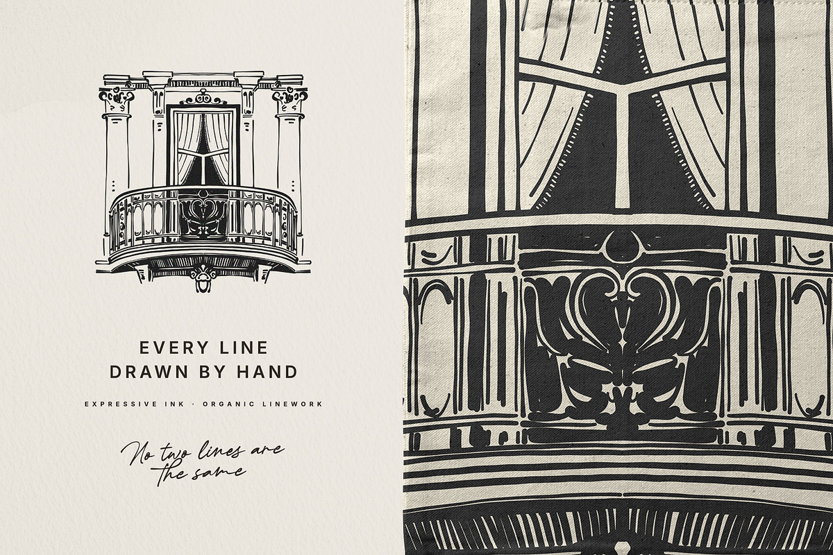 100 Architectural Door Illustrations, an Object Illustration by KetteCreate (Photo 3 of 14)